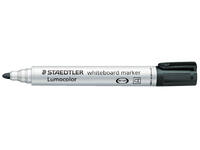 Whiteboardmarker Staedtler Lumocolor 351 rond zwart 2mm