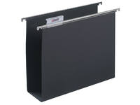 Hangmap Djois Alzicht A4 frontaal U-bodem 80mm zwart