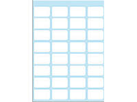 Etiket HERMA 3640 12x19mm wit 224 stuks