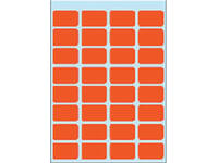 Etiket HERMA 3642 12x19mm rood 160 stuks