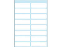 Etiket HERMA 3739 13x40mm wit 112 stuks
