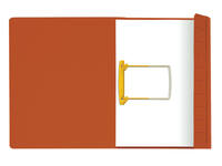 Clipmap Secolor A4 100% gerecycled karton 250gr rood verpakt per 10 stuks