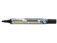Viltstift Pentel NLF50 Maxiflo rond 1mm zwart
