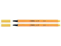 Fineliner STABILO point 88/44 fijn geel