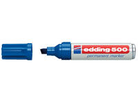 Viltstift edding 500 schuin 2-7mm blauw