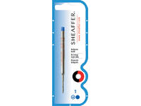 Balpenvulling Sheaffer medium blauw blister à 1 stuk