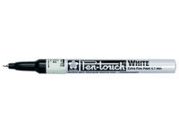 Viltstift Sakura Pen-touch extra fijn wit