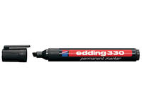 Viltstift edding 330 schuin 1.5-5mm zwart