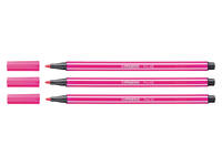 Viltstift STABILO Pen 68/56 medium rozerood