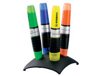 Markeerstift STABILO Luminator 71/04 assorti deskset à 4 stuks