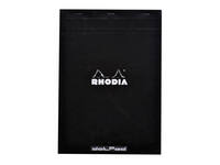 Schrijfblok Rhodia A4 dots 80 vel 80gr zwart