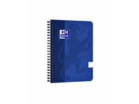 Spiraalblok Oxford Touch A5 lijn 140 pagina's 80gr blauw