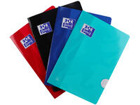 Schrift Oxford School A4 ruit 5x5mm 72 pagina's 80gr assorti