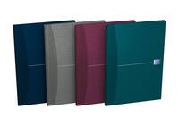Notitieboek Oxford Office Essentials A4 96vel lijn assorti