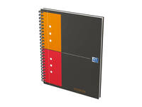 Spiraalblok Oxford International Notebook A5+ ruit 160 pagina's