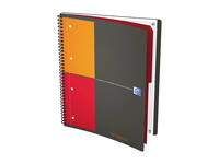 Spiraalblok Oxford International Activebook A4+ 160 pagina's ruit 5mm