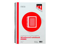 Spiraalblok Quantore A4 ruit 5mm 200 pagina's 70gr