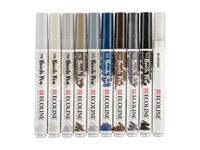Brushpen Talens Ecoline set à 10 stuks grijs