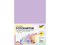 Fotokarton Folia 300gr A4 50vel pastelkleuren