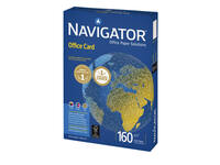 Kopieerpapier Navigator Office Card A4 160gr wit 250 vel