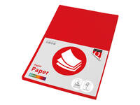 Kopieerpapier Quantore Colour A4 80gr felrood 100 vel