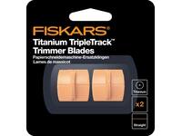 Reservemes Fiskars TripleTrack Titanium set à 2 stuks oranje