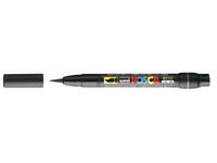 Paintmarker Uni POSCA PCF350 Brush 1-10mm zwart