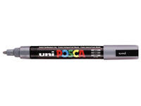 Paintmarker Uni POSCA PC5M medium grijs