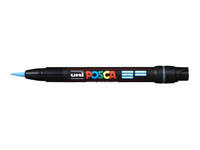 Paintmarker Uni POSCA PCF350 Brush 1-10mm lichtblauw