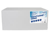 Handdoek Cleaninq H3 z-vouw 2-laags 240x210mm 20x160 vel wit