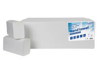 Handdoek Cleaninq H2 i-vouw 2-laags 203x320mm 25x120 vel wit