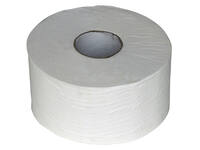 Toiletpapier Euro Products Q5 jumbo klein 2-laags 180m wit 240018