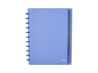 Schrift Atoma A4+ ruit 5x5mm 120blz 90gr PP transparant assorti