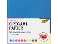 Origami papier Folia 70gr 20x20cm 100 vel assorti kleuren