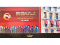 Pastelkrijt Koh-I-Noor Toison 8516 rond 48 stuks assorti