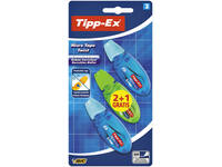 Correctietape Tipp-Ex micro twist 5mmx8m blister 2+1 gratis