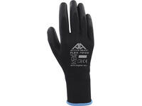 Handschoen ActiveGear grip PU-flex zwart extra large