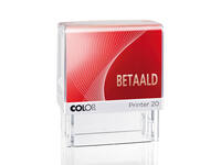 Tekststempel Colop Printer 20/L betaald