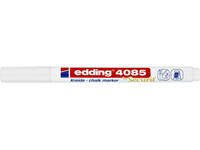 Krijtstift edding 4085 by Securit rond 1-2mm wit