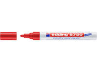 Paintmarker edding 8750 industrie 2-4mm rood