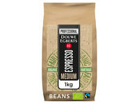 Koffie Douwe Egberts espresso bonen medium roast Organic en Fairtrade 1kg
