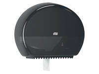 Toiletpapierdispenser Tork T2 Elevation jumbo klein zwart 555008