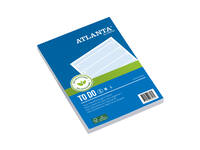 Things to do Djois Atlanta recycled papier Blok 148x105mm 100vel 70gr blauw