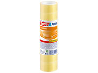 Plakband tesafilm® Standaard 10mx19mm transparant 8 rollen