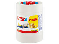 Afplaktape tesa® Economy 50mx30mm beige 5 rollen