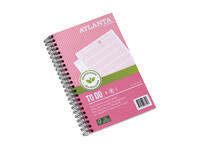 Things to do Djois Atlanta recycled papier Tropical 125x195mm 100 vel 70gr roze 2 stuks