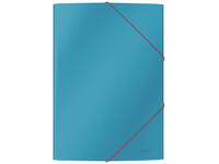 Elastomap Leitz Cosy A4 3-kleps blauw
