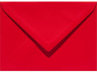 Envelop Papicolor EA5 156x220mm rood pak à 6 stuks