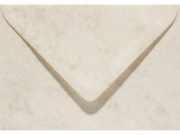 Envelop Papicolor EA5 156x220mm marmer ivoor pak à 6 stuks