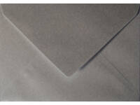 Envelop Papicolor EA5 156x220mm metallic pearl-platinum pak à 6 stuks
